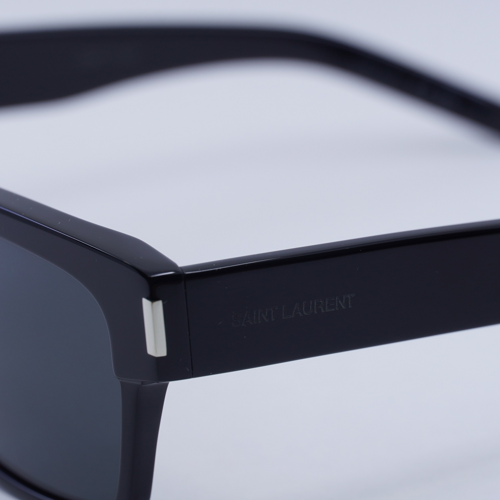 Occhiali da sole SAINT LAURENT SL732 001 nero nero 55 17 145 nuovi autentici