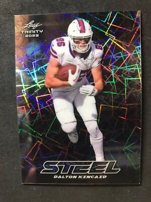 2023 Leaf Trinity Steel Lazer Silver Dalton Kincaid Rc #S-24