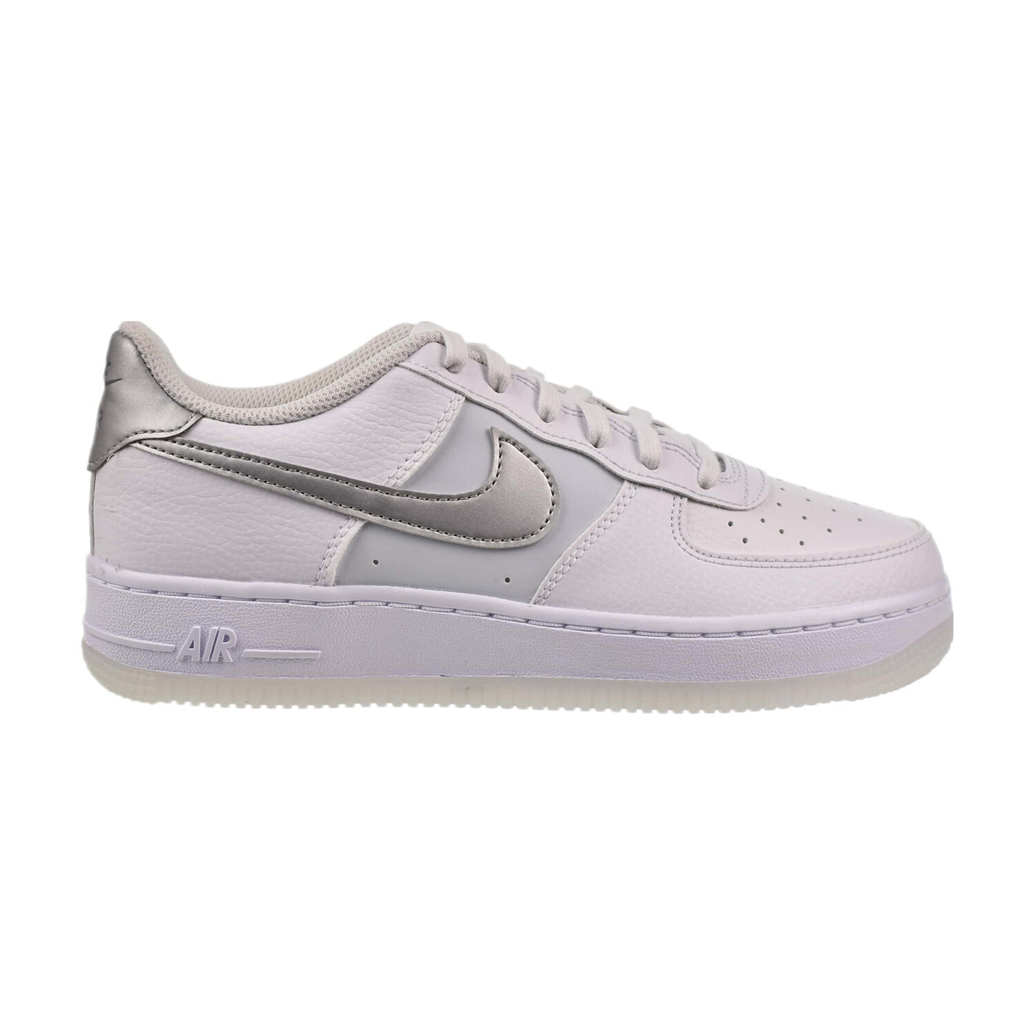 Кроссовки для больших детей Nike Air Force 1 (GS) Белые-Pure Platinum FV3981-100