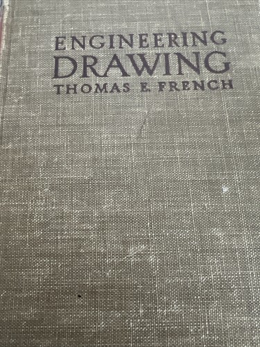 Technische Zeichnung - Sechste Auflage 1941 von Thomas E. French McGraw-Hill - Bild 1 von 10