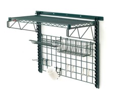 Metro SWK36-1A1-SR Smart Wall Sink Task Station Wall Shelving Kit SmartWall