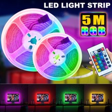 RV LED Camper Awning Boat Light Wireless Remote Controller RGB 3528 Waterproof