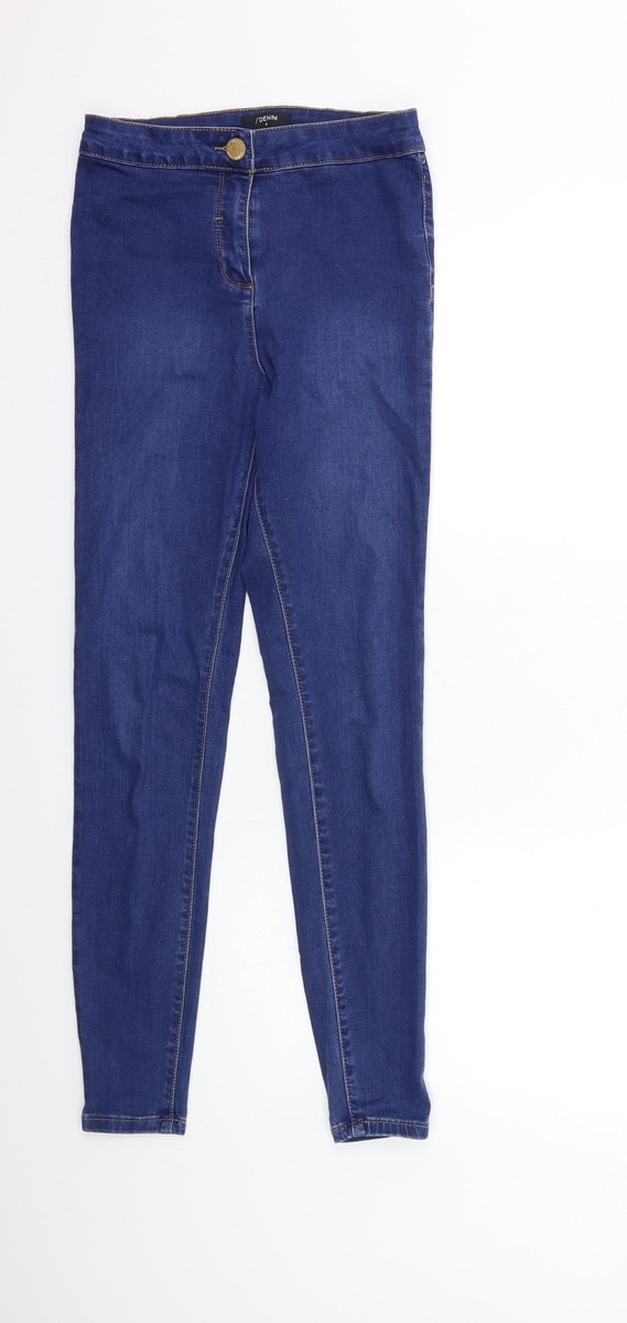 Denim Jeggings Petite Jeans Matalan Matalan Womens Blue Cotton