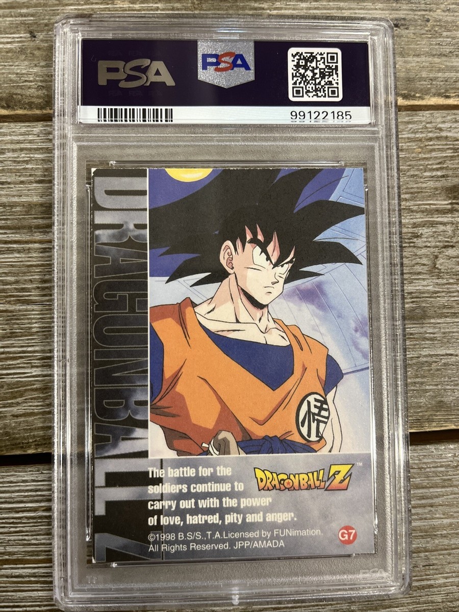 PSA 6 1998 Dragon Ball Z Piccolo Gold Foil Set #G7 | eBay