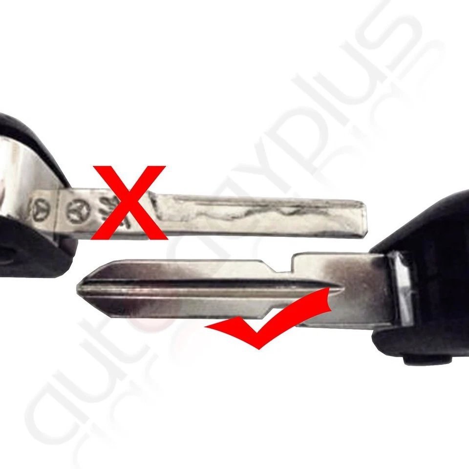 2 Carcasa de llave de coche a distancia para Mercedes-Benz ML500 ML320 ML350 2002 2003 2004 2005 Foto 4 de 4