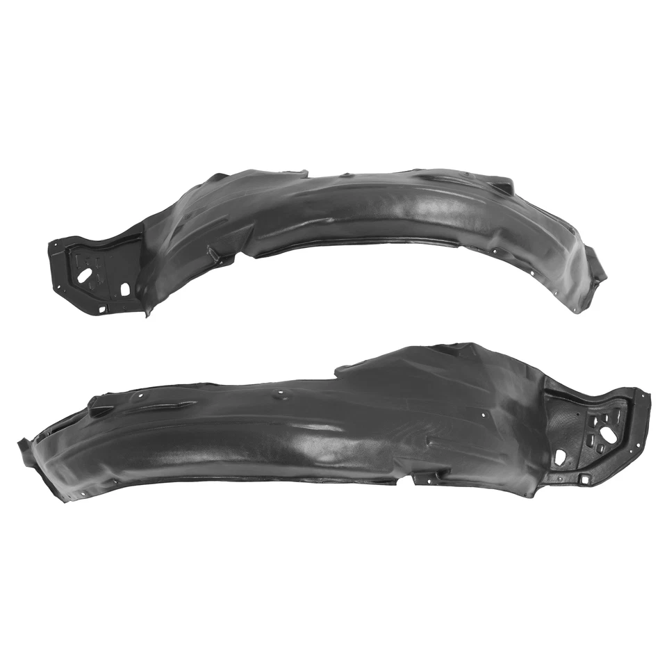 Black Front Driver & Passenger Side Inner Fender Liner For Acura TSX 2009-2014 Foto 3 de 4