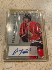 Duncan Keith Hot Prospects RC Auto 86/999 Rookie 