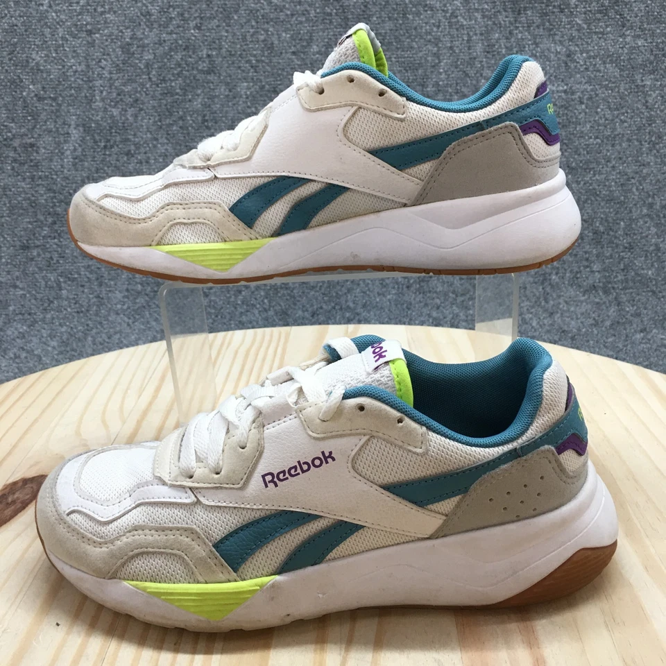 Reebok Shoes Womens 6 Royal Dashonic Lace Up Sneakers EH3243 White Multicolor - Image 2 of 4