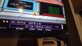 The Simpsons: Bart vs. the Space Mutants (NES, 1991) Cart Only - One Owner