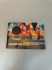 Original Manual for Olympus OM system Zuiko Interchangeable Lenses Group (J)
