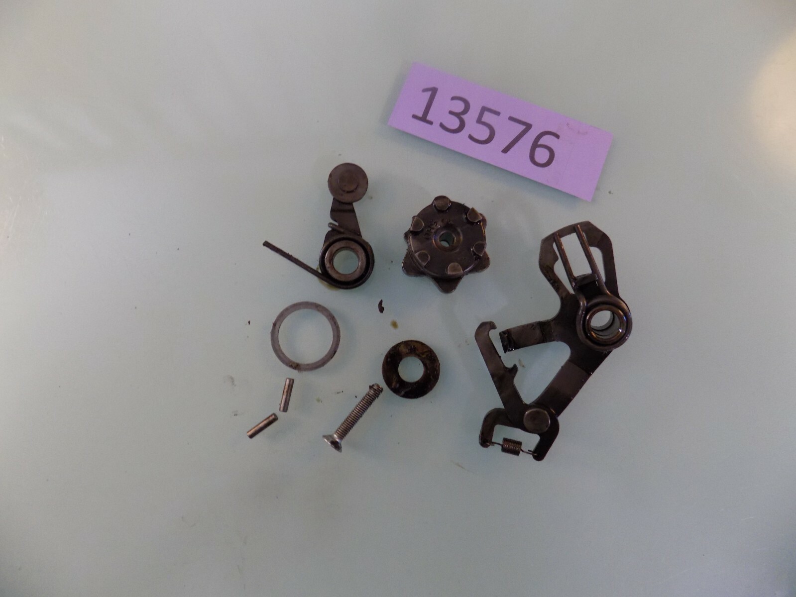 YAMAHA YTM225 YTM 225 TRI-MOTO Internal Shifter Cam Link Arm Shaft Lot ...
