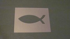 STENCIL Blank Sealife Fish NEW Mylar Airbrush Durable Reusable  181 Made in USA