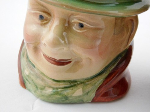 Vintage Beswick Miniature Micawber Sugar 673 Tony Jug Creamer 674 Ceramic Faces - Picture 12 of 12