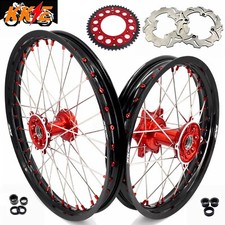 KKE 21/19 Cast Dirt Bike Wheels for Honda CRF250R CRF450R 2015-2025 MX Rims Set