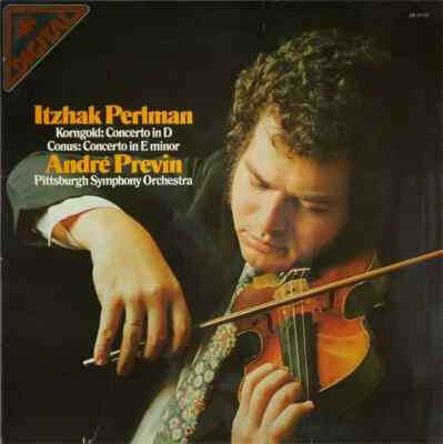 LP Korngold / Conus Itzhak Perlman plays Concerto In D - Concerto