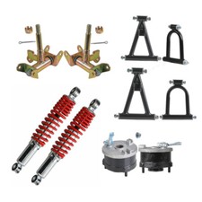 Front Shock SwingArm Wheel Hub Knuckle Spindl...