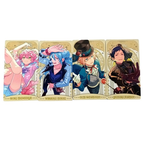 Ensemble Stars Arcana Pashakore Emoca Coaster Card fine EICHI WATARU TORI YUZURU - Picture 4 of 15