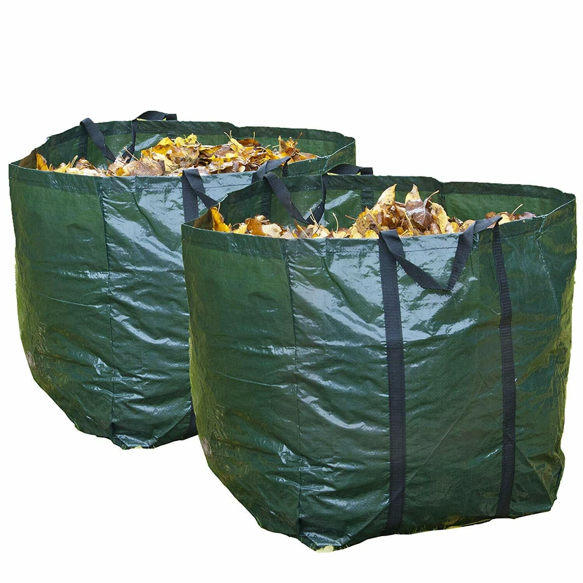 2 X STRONG 150L GARDEN BAG WASTE REFUSE RUBBISH GRASS SACK
