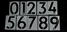Official Premier League 201718/19 Black Short Numbers 0-9  Player size