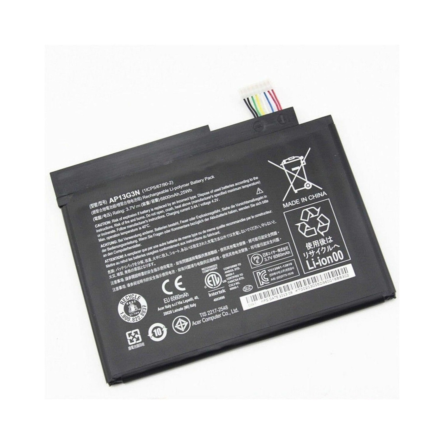 Batteria Per Tablet Acer Iconia W3-810 AP13G3N