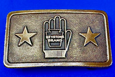KEYSTONE BRAND Advertising Promo Commemorative Belt Buckle