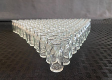 (100) Laboratory 10mL Clear Glass Headspace Vial 20mm Crimp Top Flat Bottom