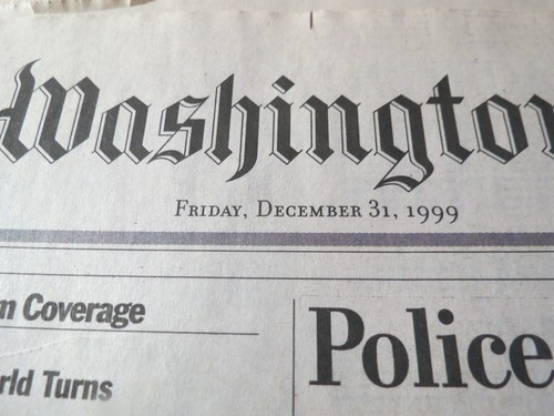 The Washington Post Y2K 31. Dezember 1999 & 1. Januar 2000 & Special Inserts - Bild 5 von 12