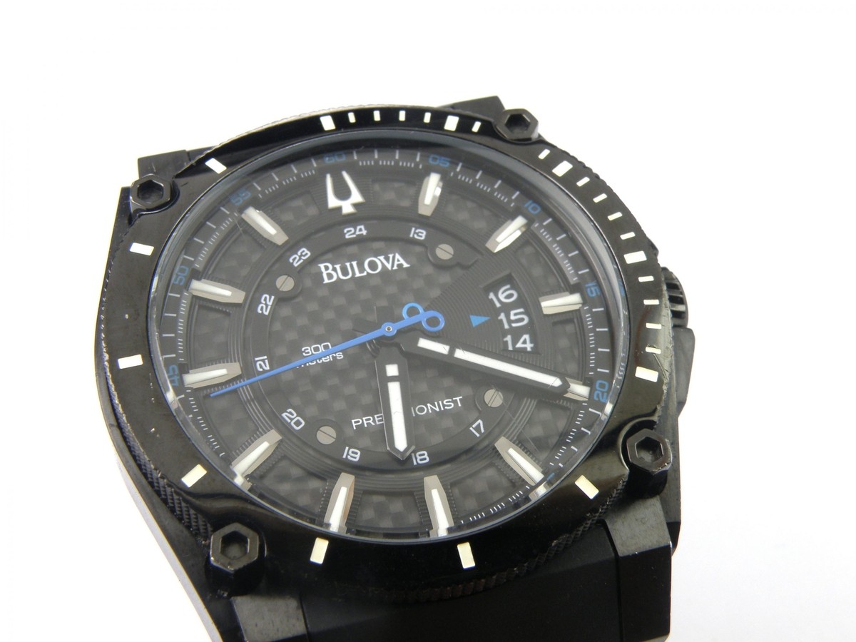 Mens Bulova Precisionist C960944 Sweeping Quartz Watch Mens Bulova Precisionist C960944 Sweeping Quartz Watch