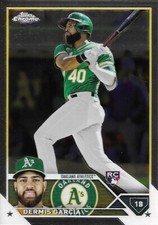 2023 Topps Chrome Dermis Garcia RC #183 Athletics