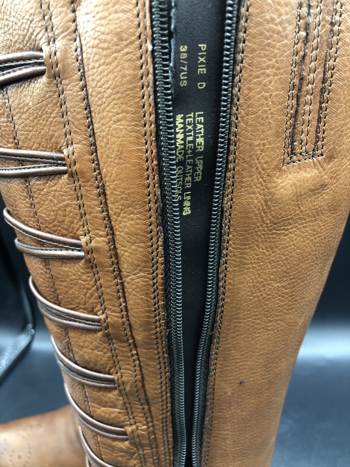 DUNE Pixie D Button Detail Knee High 