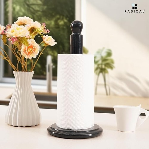 Marble Paper Towel Holder 12.5” |Freestanding Towel Stand for Kitchen & Home Use - Picture 2 of 32