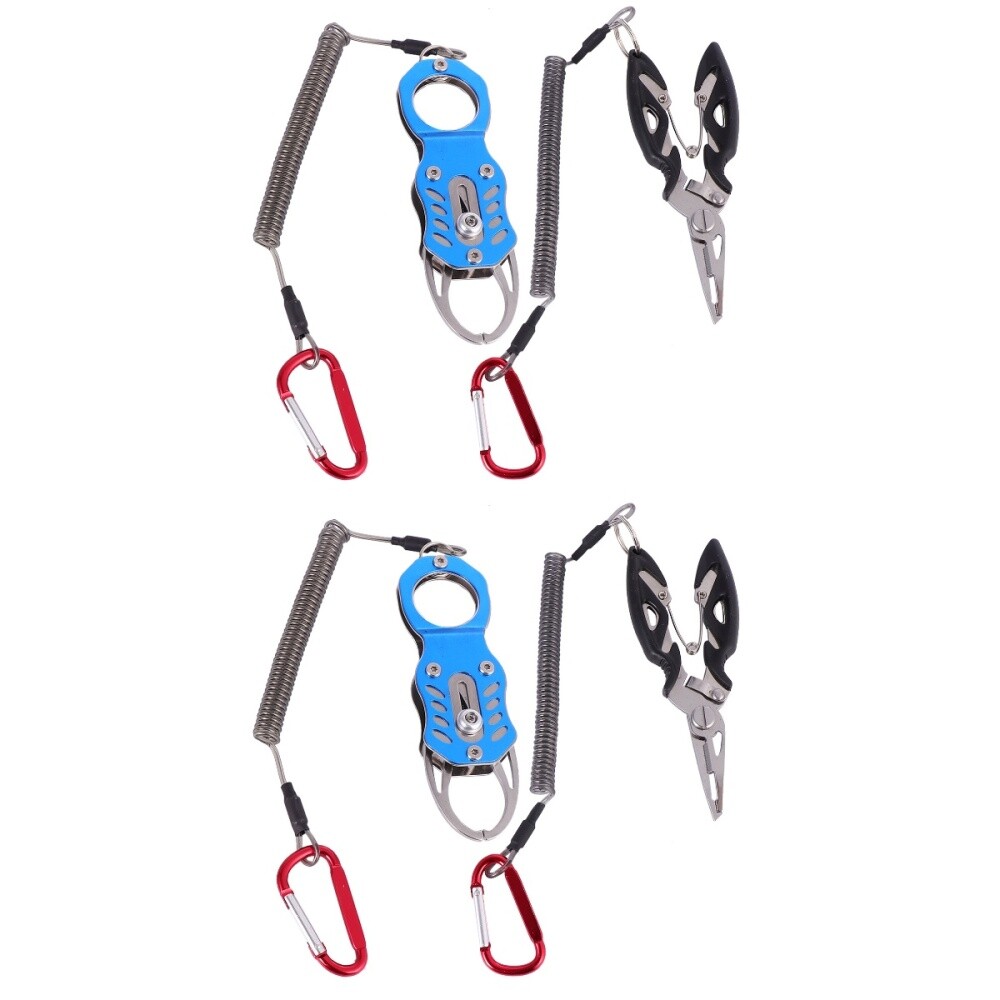Fishing Scissors Pliers Tool with Crimping for Tackle and Gear  -image