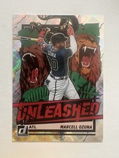 2021 Donruss Unleashed Marcel Ozuna Diamond SP Insert UNL11 Atlanta Braves