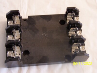 NEW Marathon 6R30A3B Fuse Block 3 Pole 600V,  30A  6-14 AWG