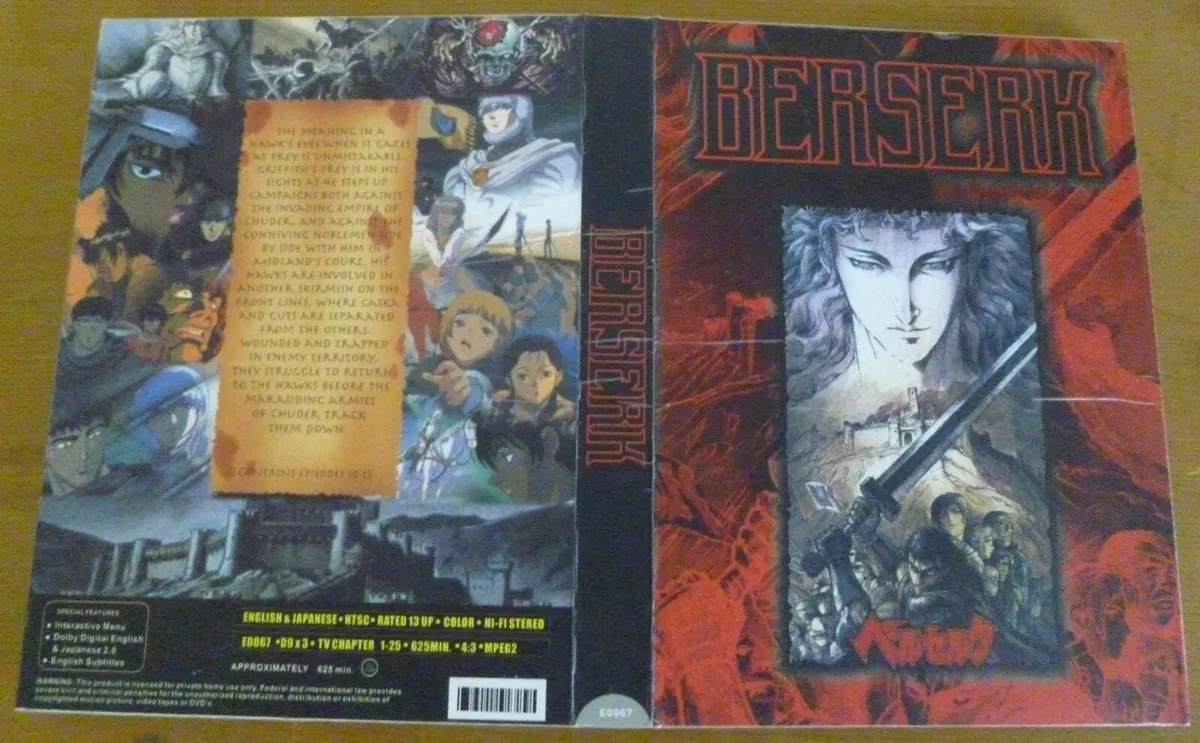 COVERS.BOX.SK ::: Berserk 1997 - high quality DVD / Blueray / Movie