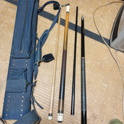 ビリヤードADAM　OLDキュとzestyブレイク＆JUMPキュー Billiards ADAM OLD cue and zesty break & jump cue | eBay