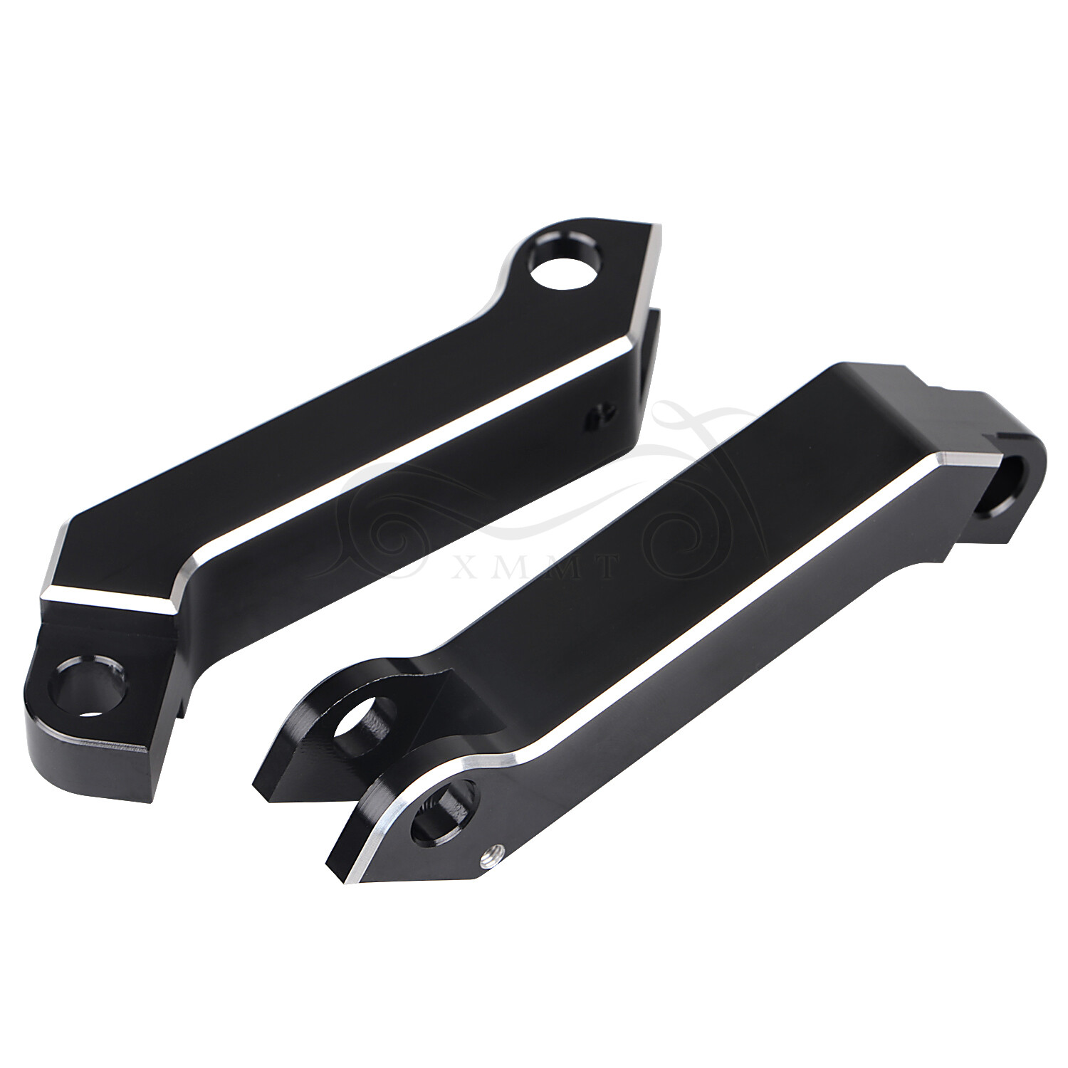 Male Mount Foot Peg Extensions For Harley Softail Driver Passenger