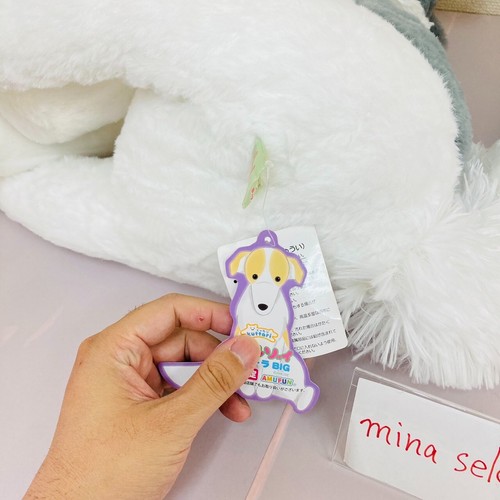 Borzoi Kuttari Ultra Grande Muñeca de Peluche Juguete Set de 2 Perros Juego de 2 Colores Raro Taito JP - Imagen 23 de 24