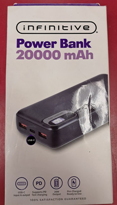 Infinitive Power Bank 20000 mAh