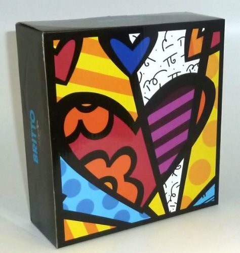 ROMERO BRITTO MINI TEAPOT – HEART * NEW * - Picture 2 of 2