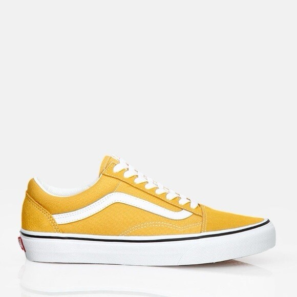 Vans OTW Shoes Old Skool Womens Size 7 Mens 5.5 Mustard Yellow Lace Up Sneakers