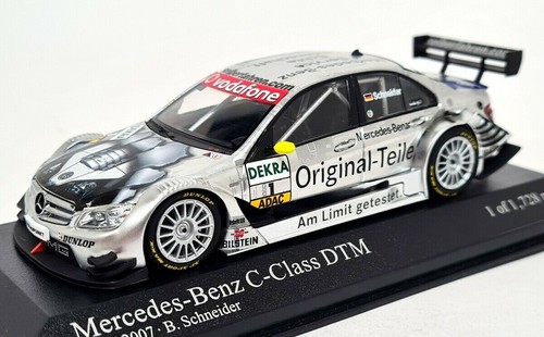 Minichamps 1/43 - Mercedes Benz C-Class DTM 2007 B. Schneider Diecast Race Car - Picture 4 of 6