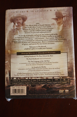 (未使用･未開封品)Deadwood: Complete First Season [DVD] Deadwood: The Complete First 1st Season One 1 (6 DVD set, 2005) w
