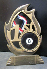 1st Place APA Champion Pool Player Trophy 7in Tall 8 ball