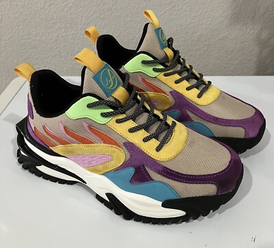 Men's Javi Achieve Multicolor Athletic Rugged Sole Shoes Sneakers Size 