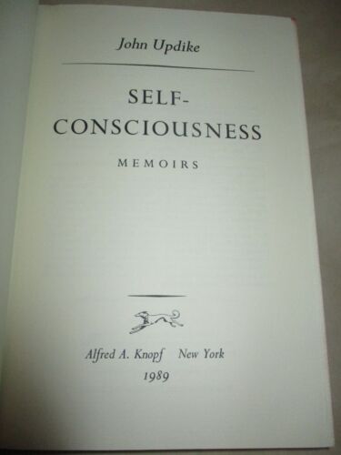 John Updike signed, numbered, slipcased first edition of 'Self-Consciousness' - Picture 3 of 4