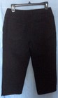 NEWPORT NEWS Jeanology SIZE 8 Black Cropped Jeans or Capri  — photo 2