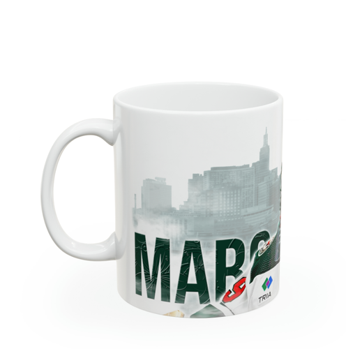 Marc-Andre Fleury MIN KUNST Becher Kaffee Tee Geschenk Spaß Team Hockey Souvenir - Bild 2 von 4