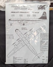 VINTAGE WELSH MODELS BOEING B377 STRATOCRUISER VAC-FORMED MODEL KIT - 1:144