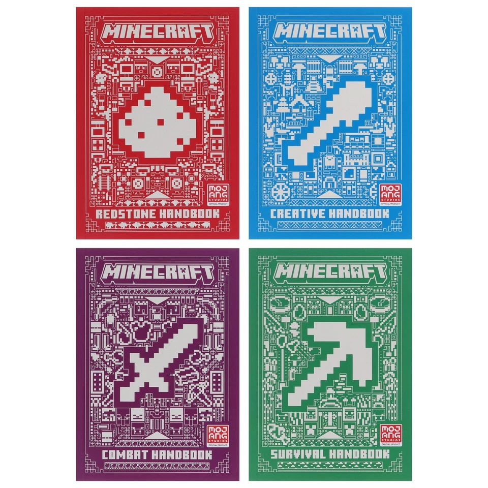Minecraft Handbook Collection 4 books Collection Set - Ages 8-10 - Paperback - Image 2 of 4